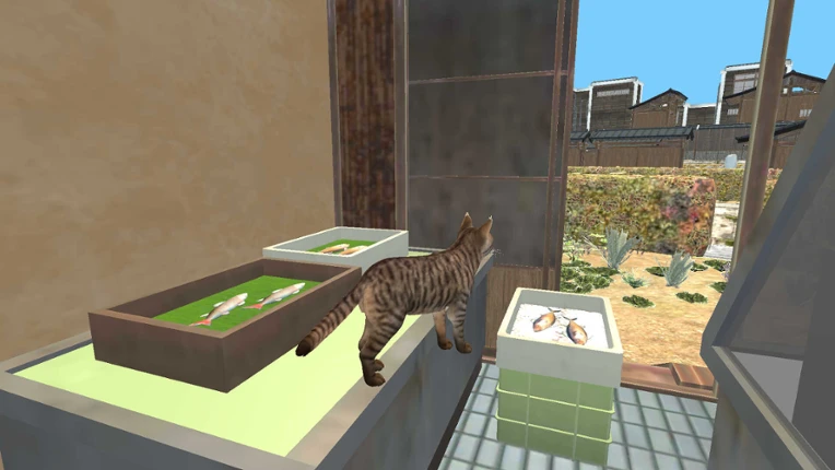 Lost Cat Showa Town screenshot