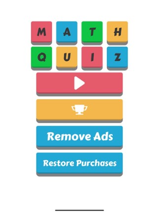 Math! Quiz Game screenshot