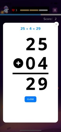 Math Space - Math Learner Game screenshot