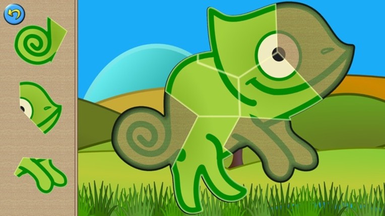 My baby first dino: dinosaur puzzle game for kids screenshot