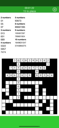 Number Fillin vla screenshot