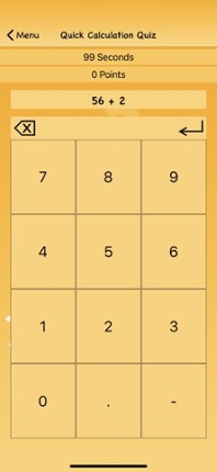 Quick Calculation Quiz Image