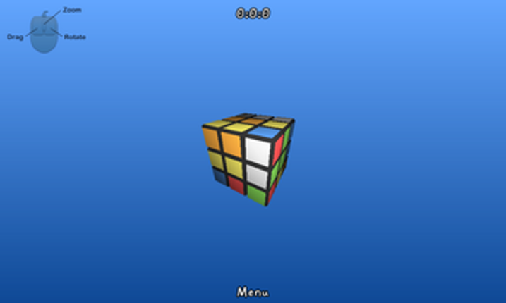 Rubik's Cube 3D screenshot