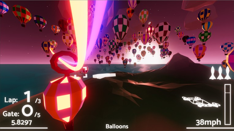 Sunset 20 Drone Racer screenshot