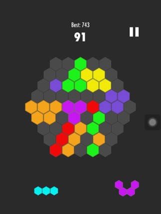 Super Block-Hexagon Puzzle screenshot