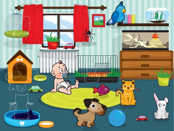 Animals - educational puzzle games for kids and toddlers screenshot