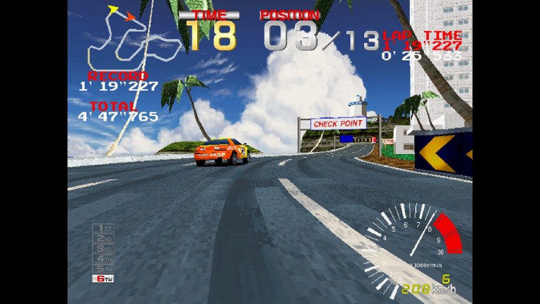 Arcade Archives 2 RIDGE RACER Image