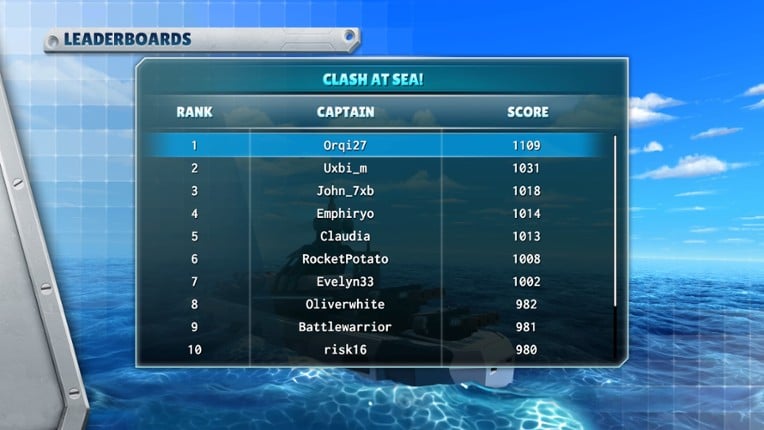 Battleship screenshot