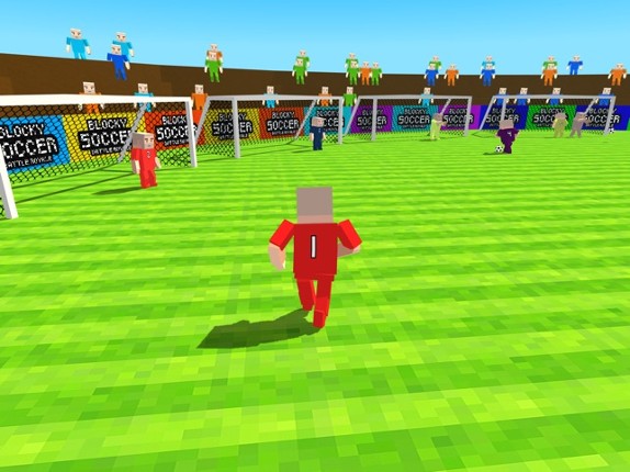 Blocky Soccer Battle Royale screenshot