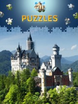 Castles Jigsaw Puzzles. Premium Image