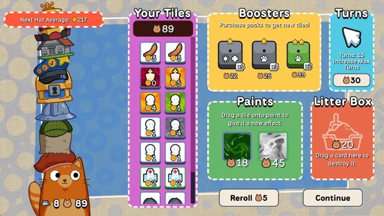 Cats and Hats screenshot