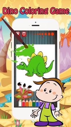 Color ME: Dinosaur Coloring Book Pages Kids Adults screenshot