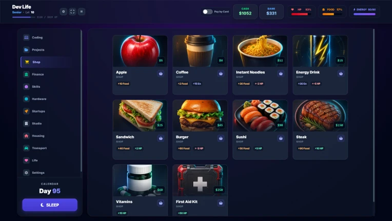 Dev Life: Tap & Code Image