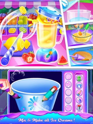 Frozen Ice Cream Games - Ice Image