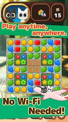 Ash & Snow: Cat Pop'n Match screenshot