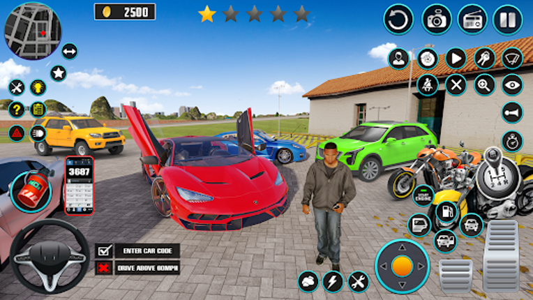 Open World Car Driving Games screenshot