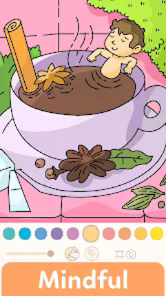Comfy Cozy Cute Coloring Book screenshot