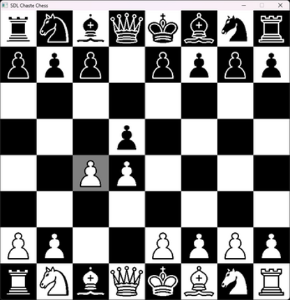 Chaste Chess screenshot