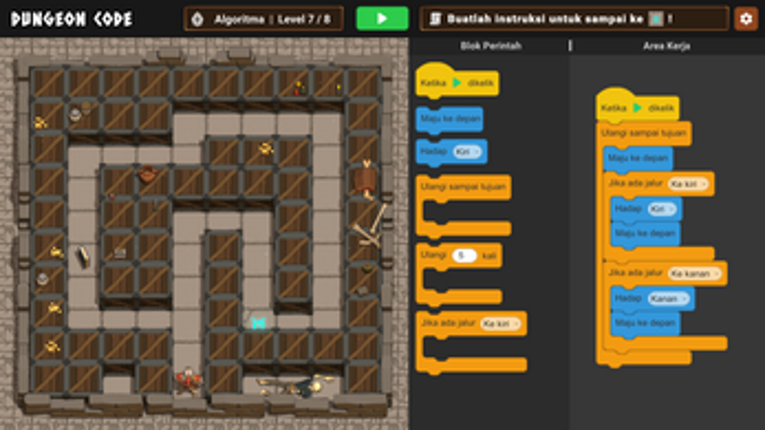 Dungeon Code screenshot