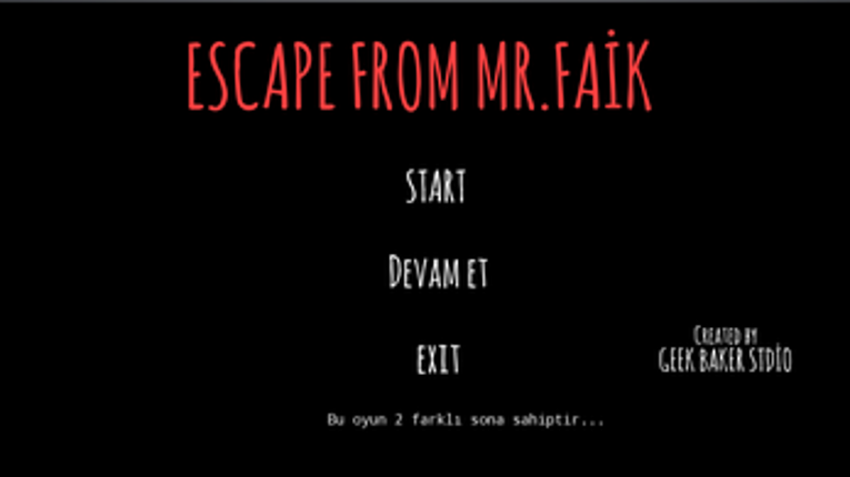 Escape From Mr.Faik screenshot