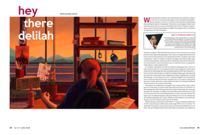 Level Story Magazine, The Firewatch Issue Image