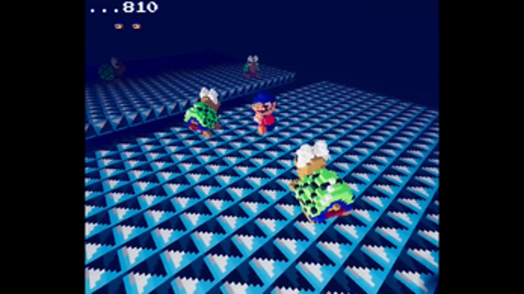 Mario Bros. 3D Image