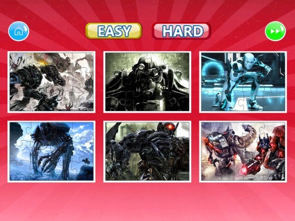 Heroes Robot Jigsaw Puzzles Photo HD 2 in 1 screenshot