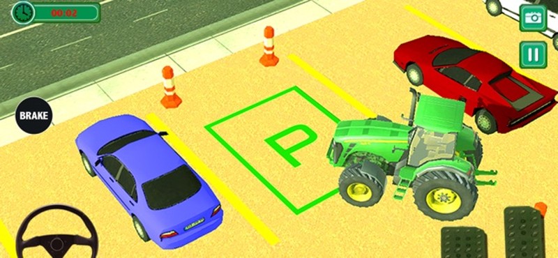 Modern Parking Tractor Games Image