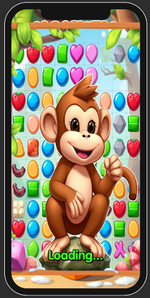 Monkey Sugar Puzzle screenshot