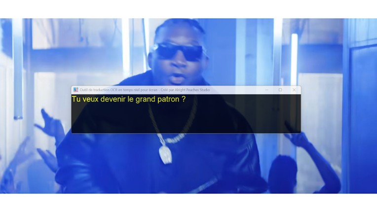 Realtime Screen OCR Translator screenshot