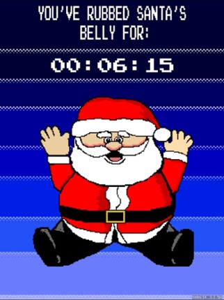 Rub Santa's Belly  - Christmas Image