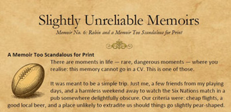 Slightly Unreliable Memoirs – Volume 2 Image
