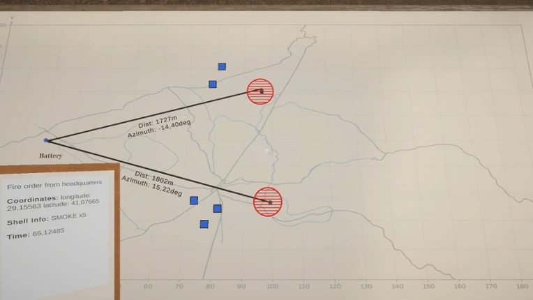 Steel Fall: Field Artillery Simulator screenshot
