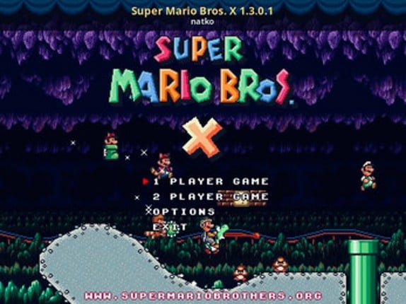 Super Mario Bros X screenshot