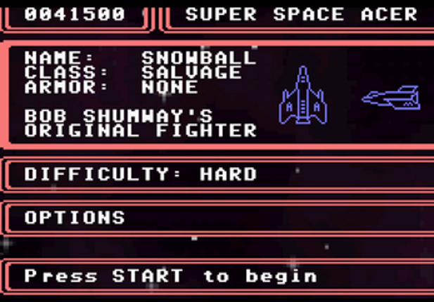 Super Space Acer: GBA Image