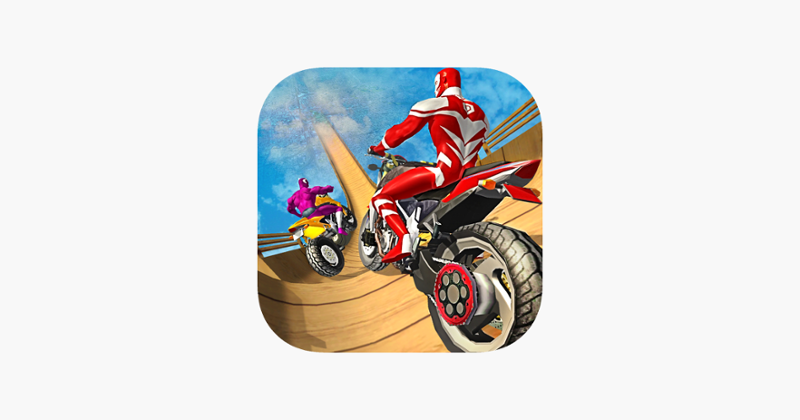 Superhero GT Bike Racing Stunt Game Cover