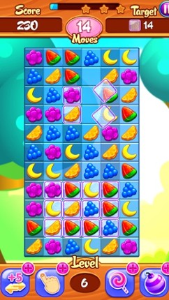 Sweetest Fruit Jelly Quest Saga: Swap Match 3 Puzzle Best Fun Game Image