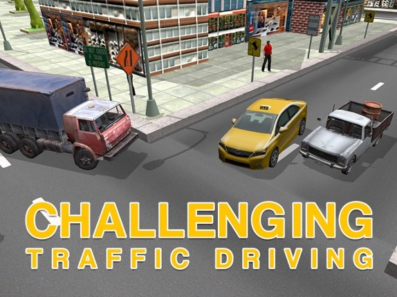 Taxi Driver Simulator – Yellow cab driving &amp; parking simulation game Image
