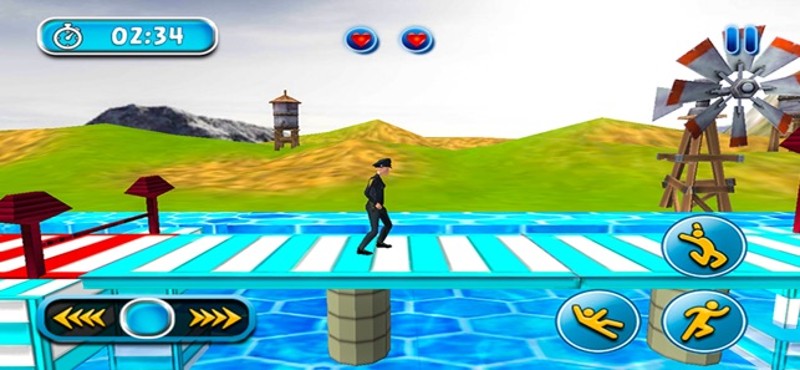 Water Obstacle Course Runner screenshot