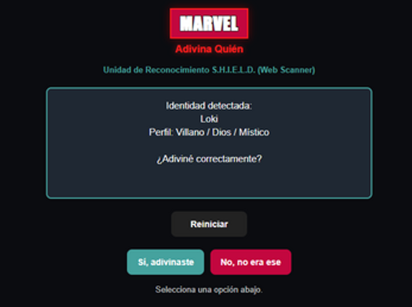 Adivina Quien Marvel Image