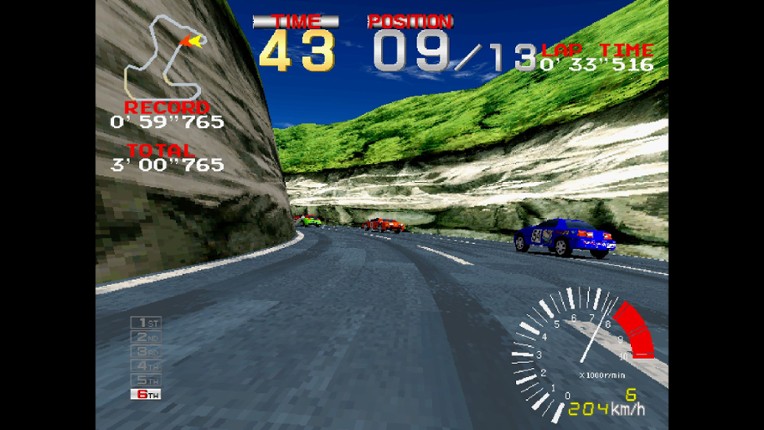 Arcade Archives 2 RIDGE RACER screenshot