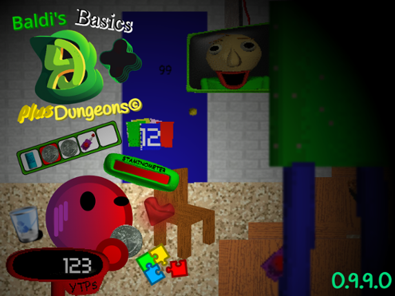 Baldi's Basics Plus Dungeons Game Cover