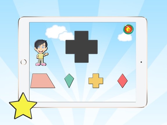 English Vocabulary Learning Shape Games For Kids screenshot