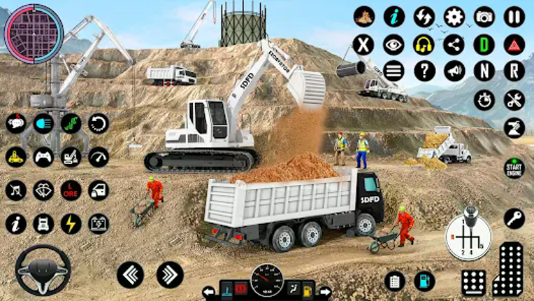 Snow Excavator Simulator Game screenshot