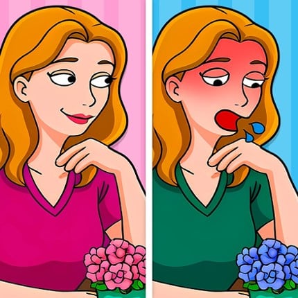 Hidden Differences : Spot It Image