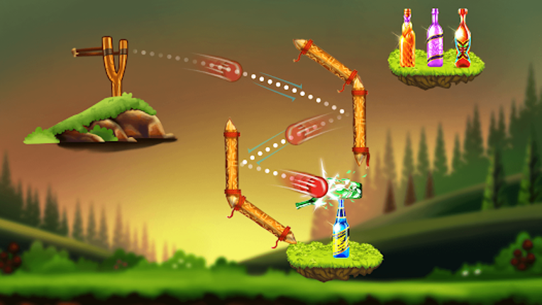 Bottle Shooting Game 2 screenshot