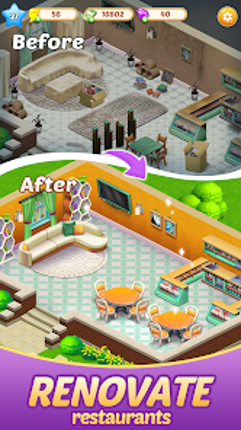 Merge Food - Chef Decoration screenshot