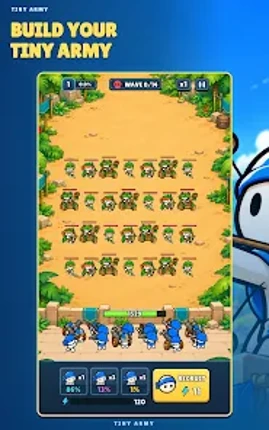 Tiny Army: Merge Defense RPG Image