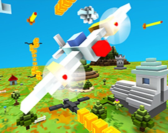 Blocky Plane Game Cover