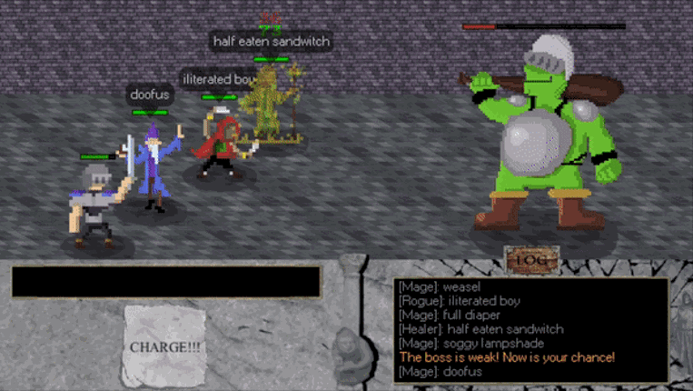 Dungeons and Chatlogs Image